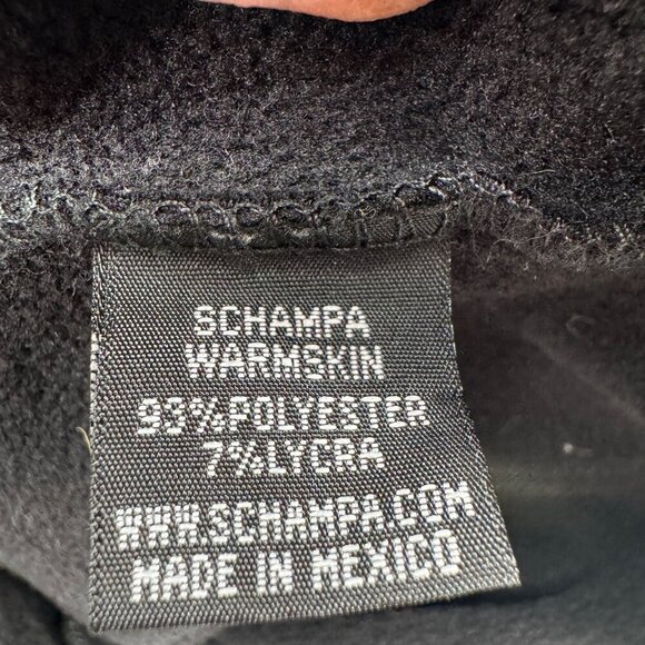 SCHAMPA Warmskin Skinny Gear Base Layer Thermal Set top pants bottoms Black - Picture 14 of 16